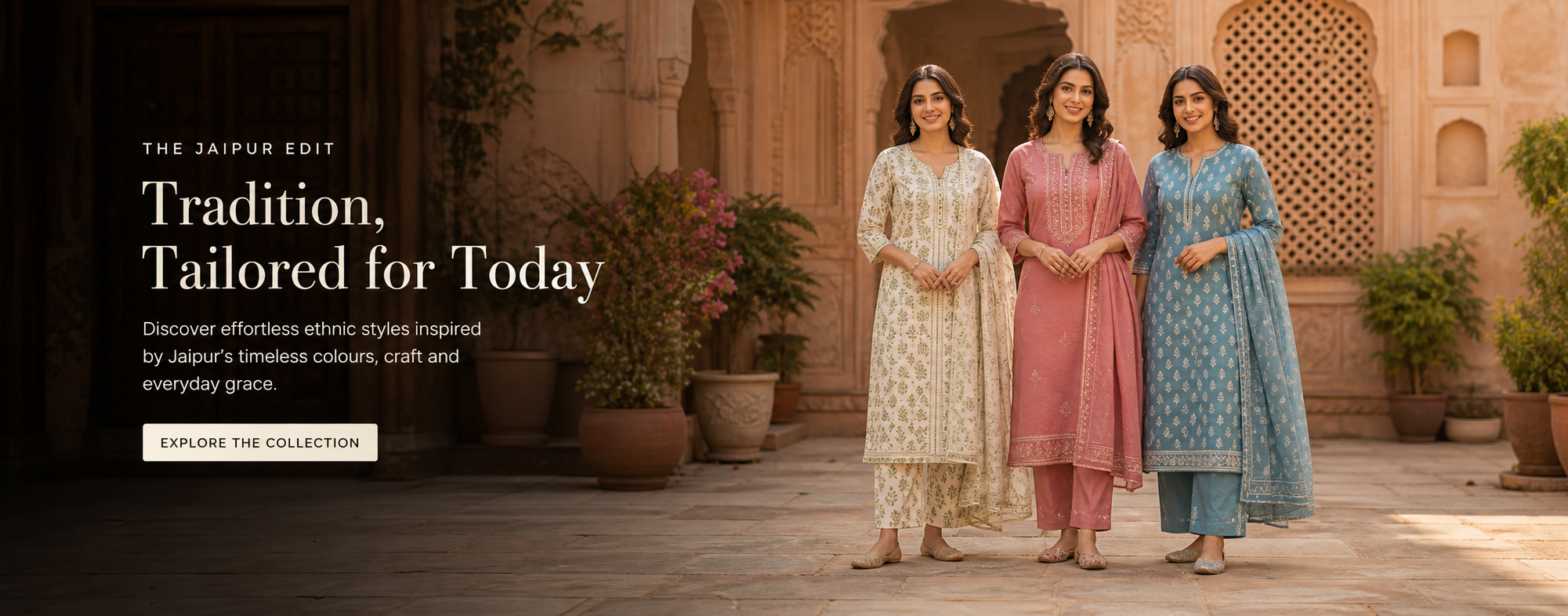 The Jaipur Edit — Tradition, Tailored for Today