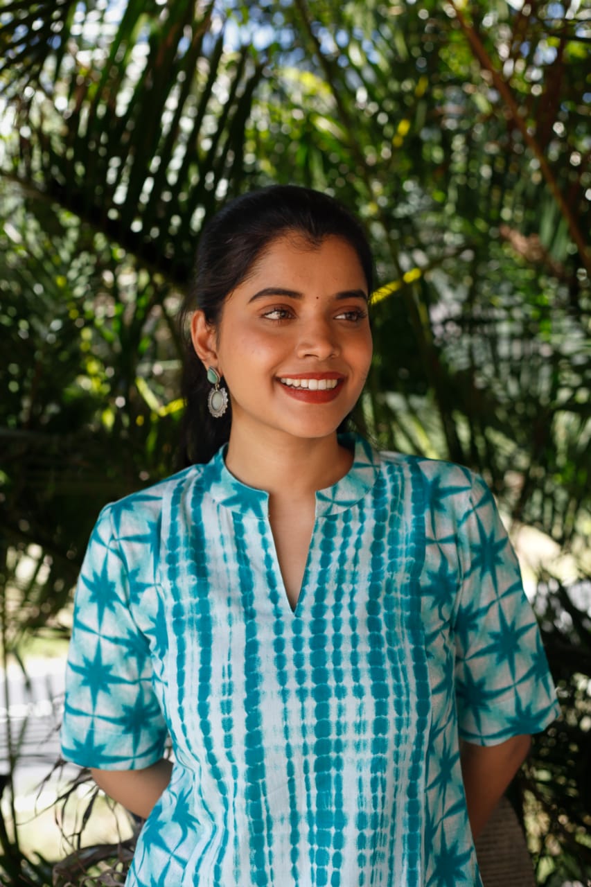 Printed beautiful  kurta pant set