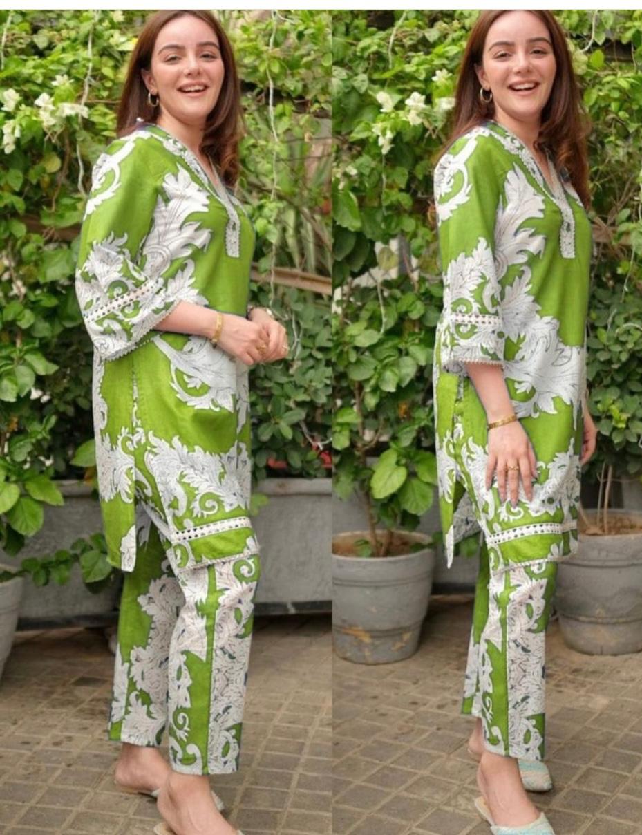 COTTON SANGANERI PROCINE PRINTED CO-ORD SET UP-N-DOWN
