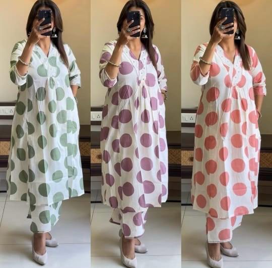 Beautiful comfortable silhouette with an amazing print