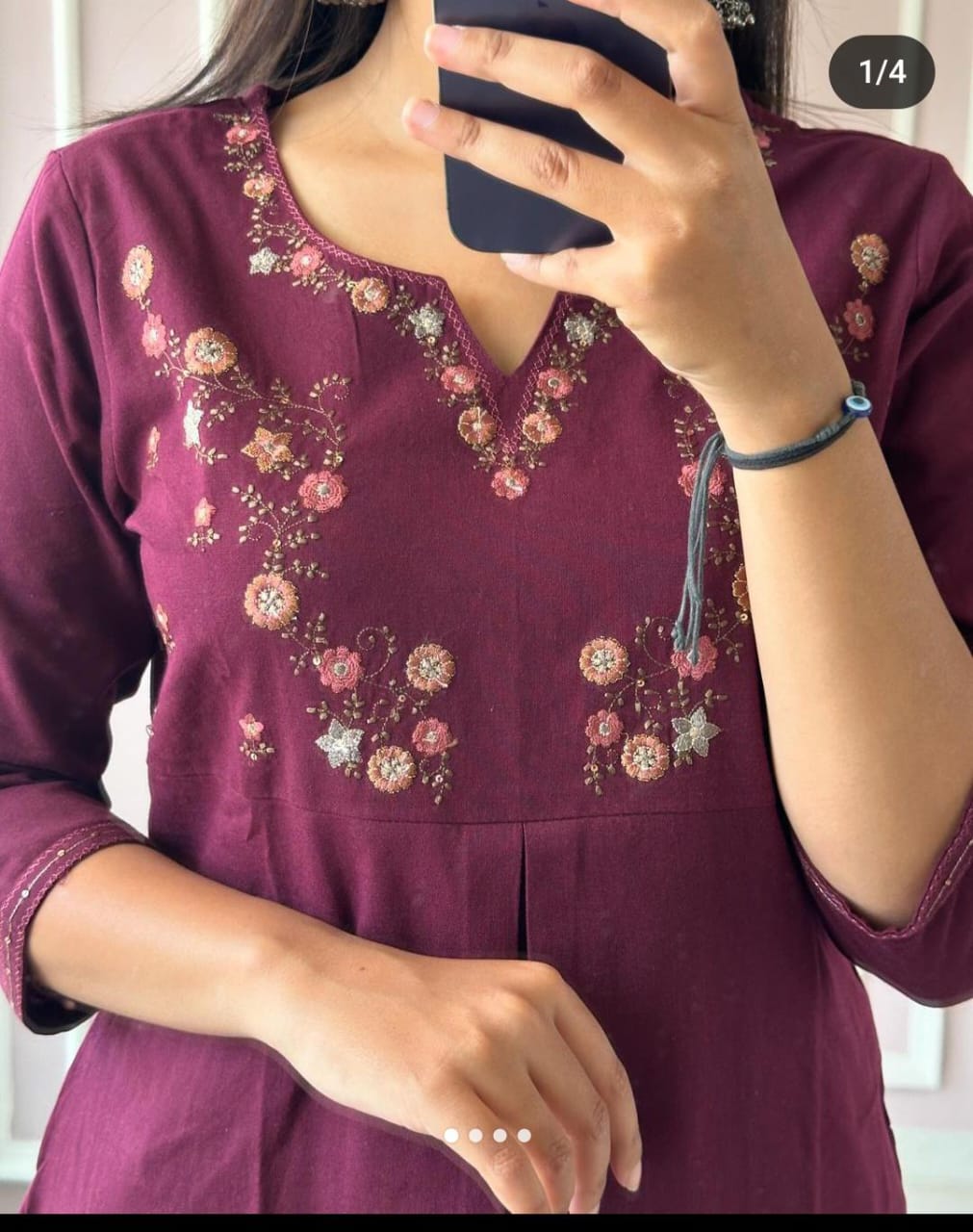 Summer with our amazing embroidery kurti pant set