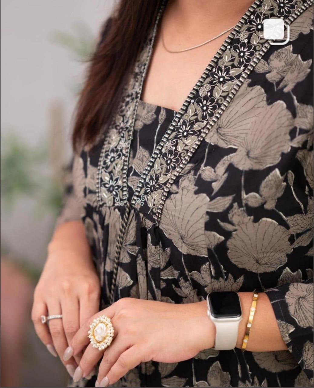 mustard and red Floral simple suit set which is decorated with finest and motifs with matching pants and dupatta