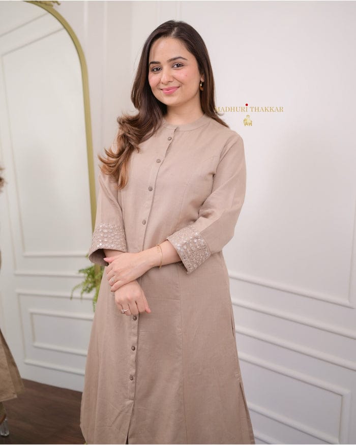 Cotton comfort meets amazing A-line cut with our newly lunched Kurta Sets.
