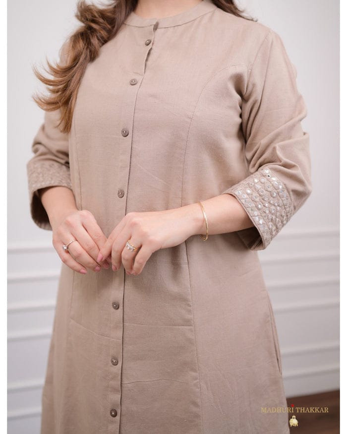 Cotton comfort meets amazing A-line cut with our newly lunched Kurta Sets.