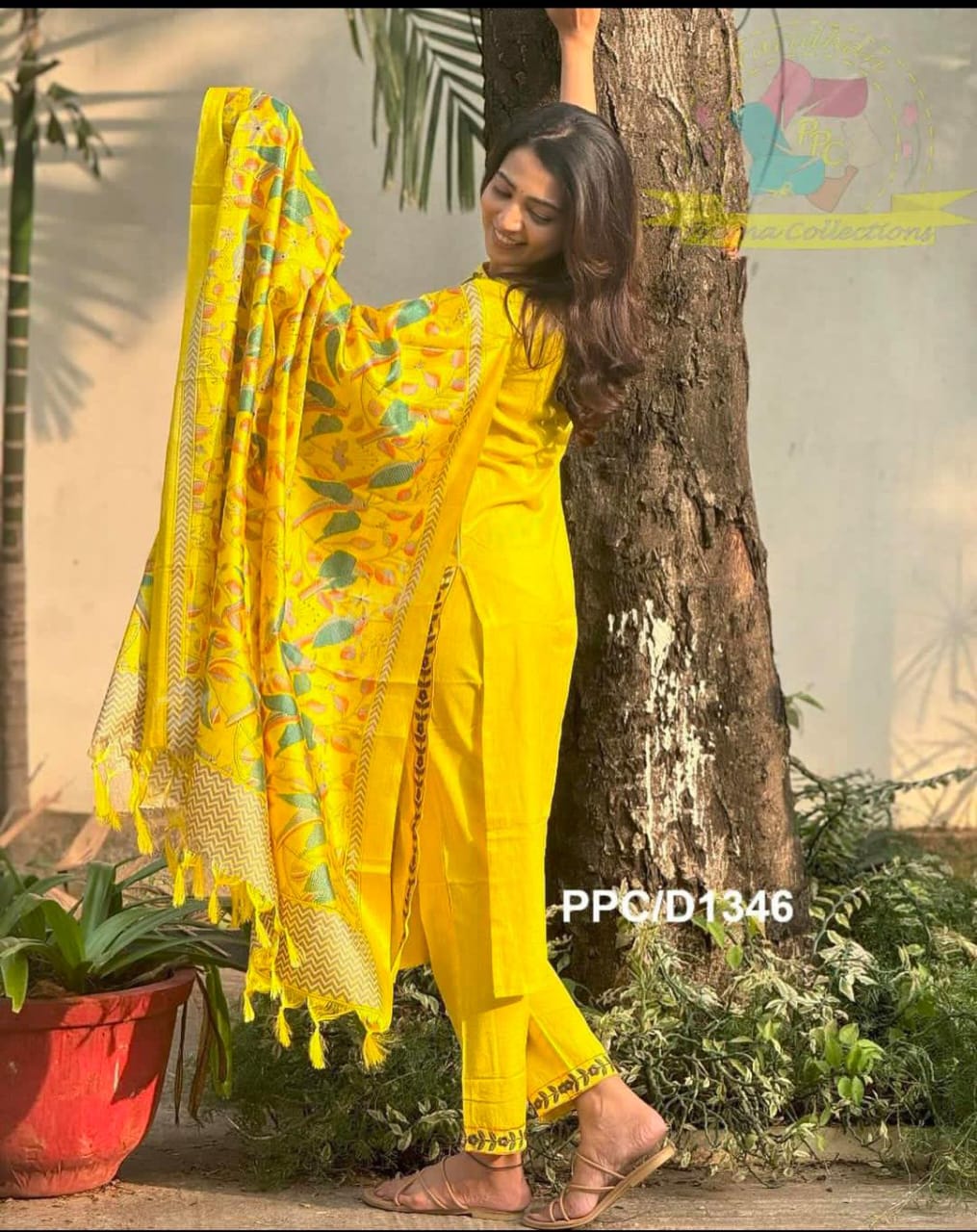 HANDLOOM EMBROIDERY SUIT SET