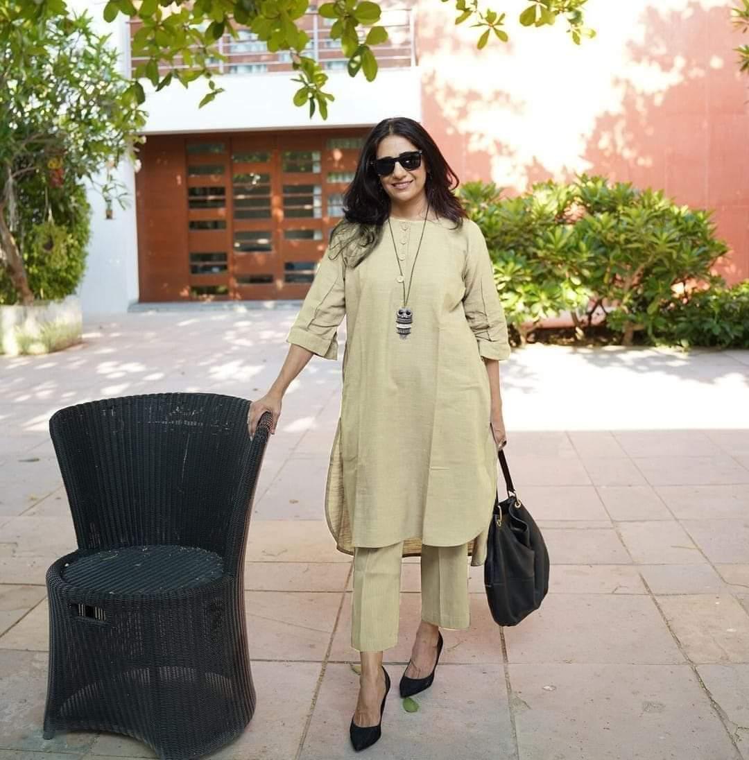 Monsoon special launch new cotton slub cord-set