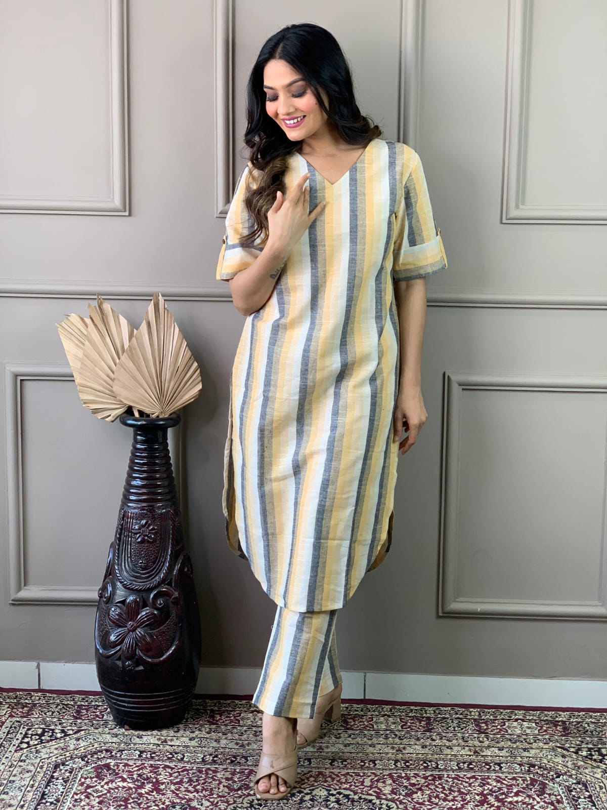 New series 'Stripes' in kurta set