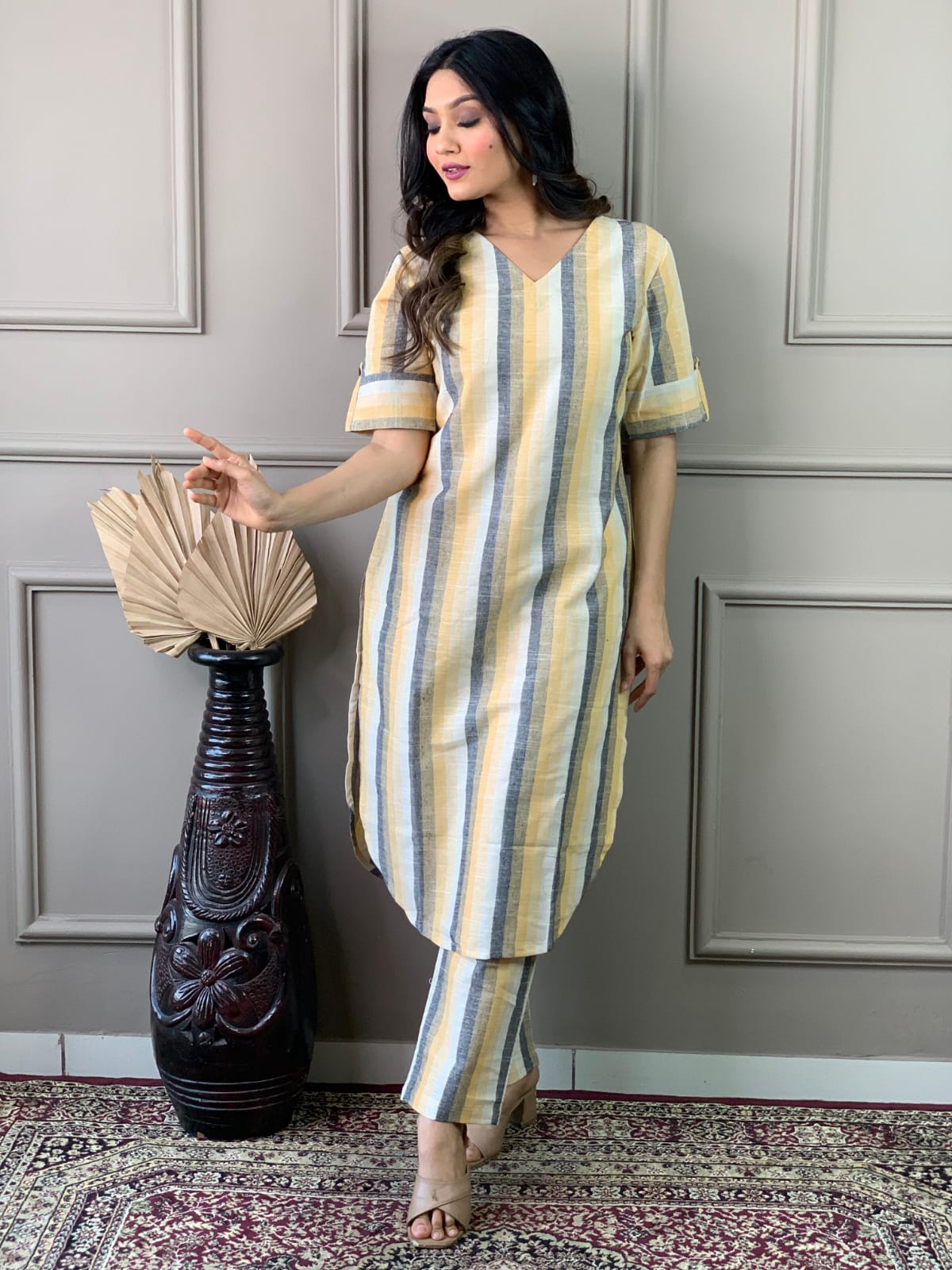 New series 'Stripes' in kurta set