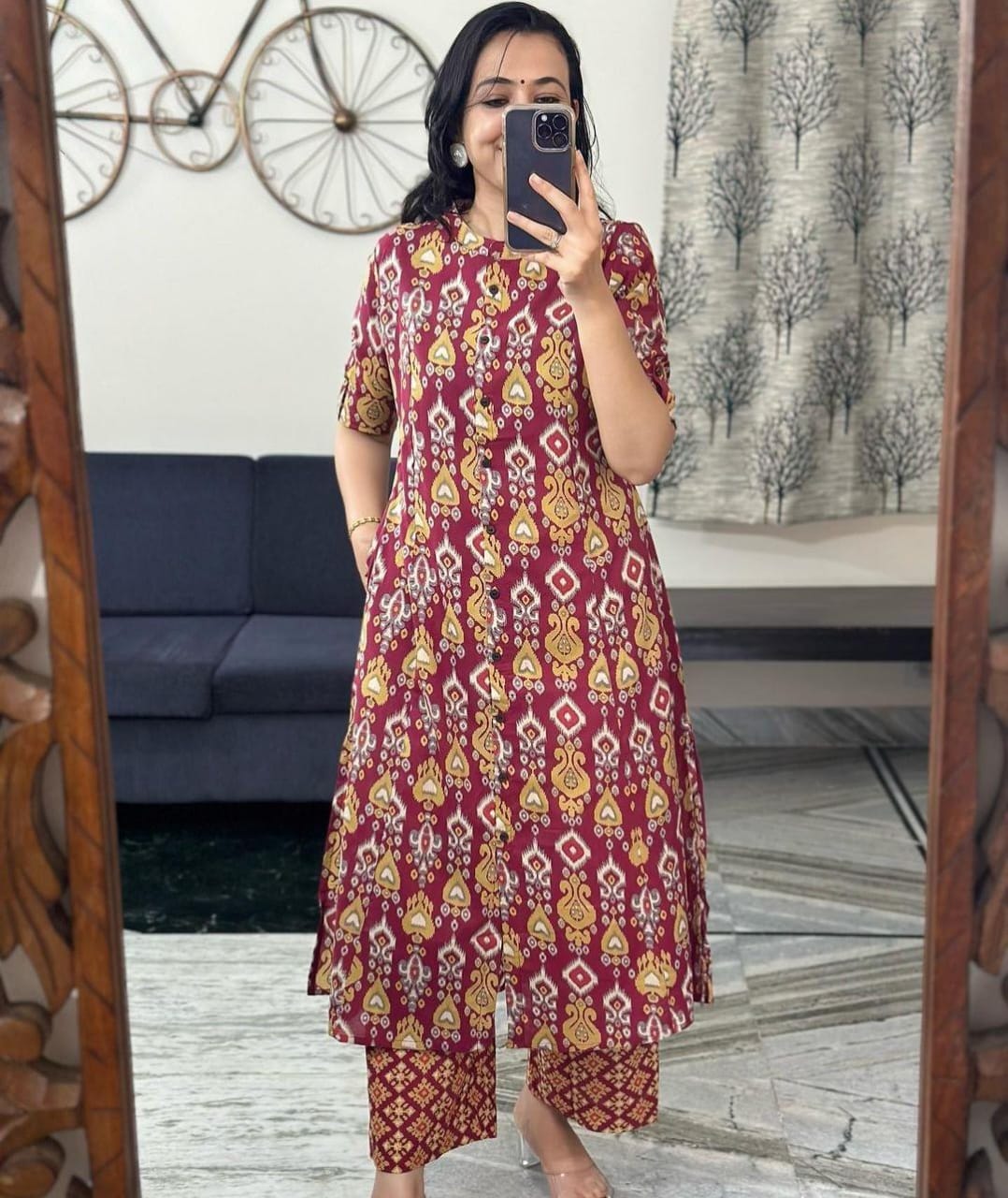 Premium printed fine Cotton Co-erd set