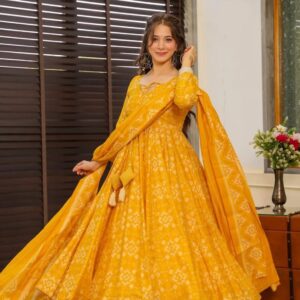Women's printed cotton kurta & pant or dupatta set