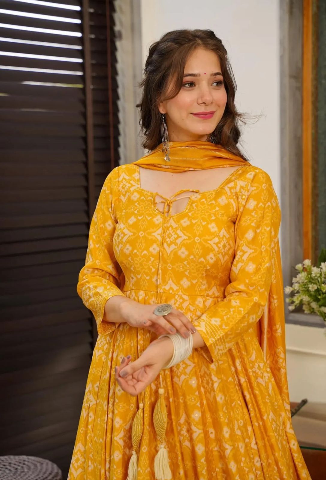 Women's printed cotton kurta & pant or dupatta set